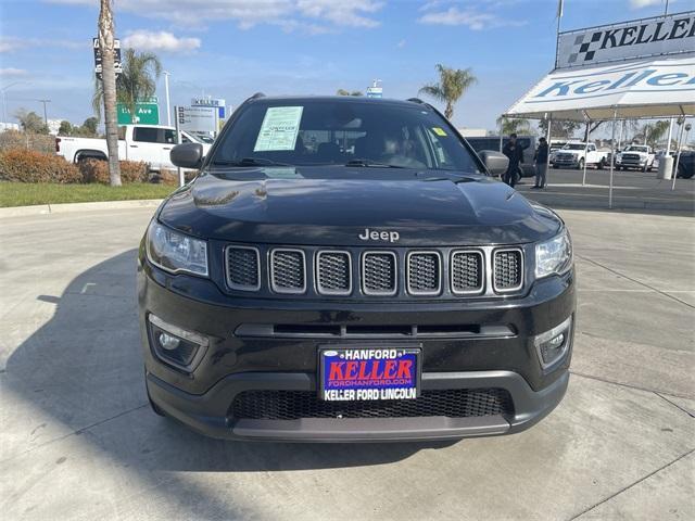 used 2021 Jeep Compass car, priced at $18,185