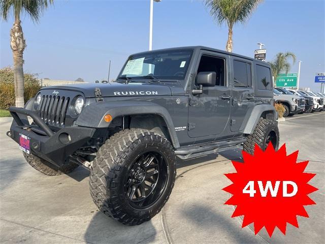 used 2017 Jeep Wrangler Unlimited car, priced at $28,565