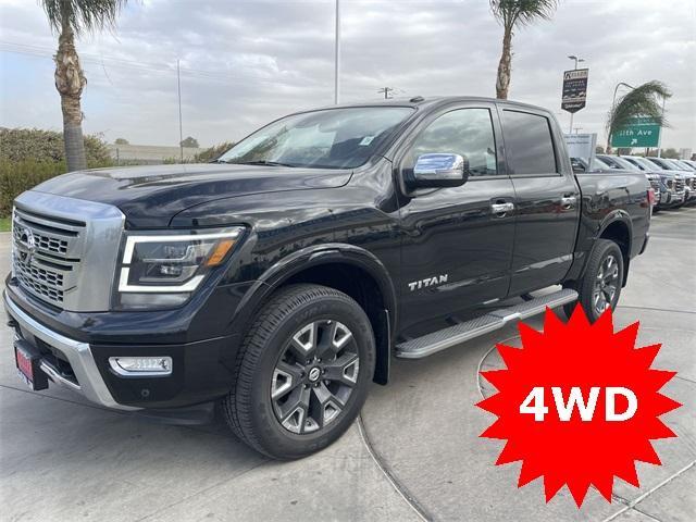 used 2021 Nissan Titan car, priced at $37,448