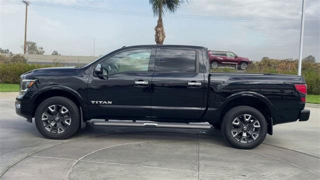 used 2021 Nissan Titan car, priced at $37,448