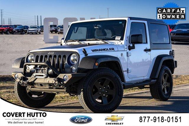 used 2017 Jeep Wrangler car, priced at $17,411