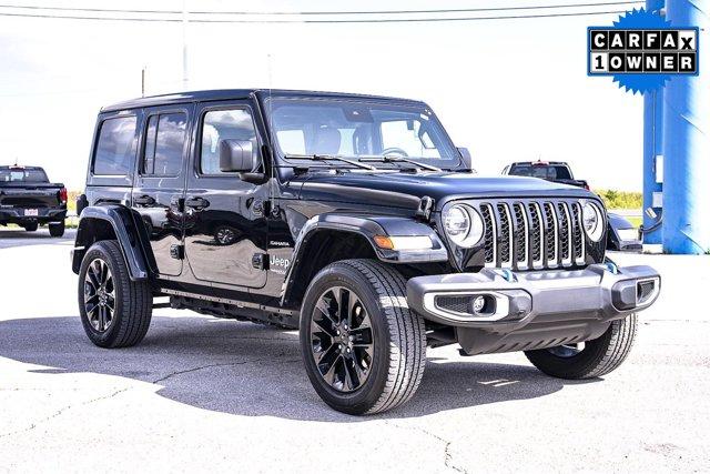 used 2022 Jeep Wrangler Unlimited 4xe car, priced at $33,910