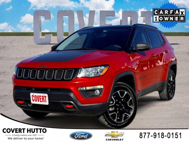 used 2021 Jeep Compass car, priced at $20,000