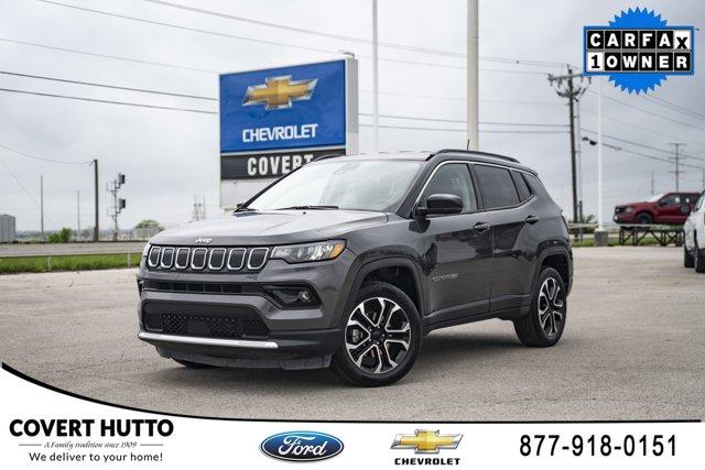 used 2022 Jeep Compass car, priced at $25,429