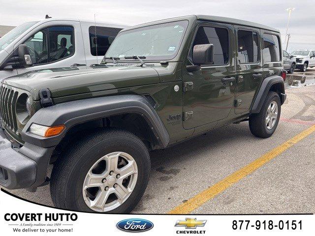 used 2021 Jeep Wrangler car, priced at $27,611