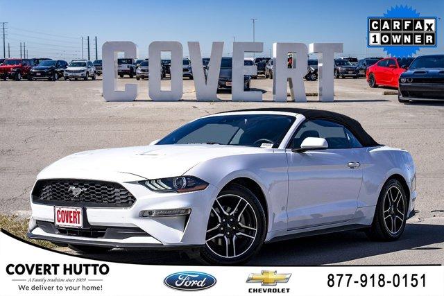 used 2021 Ford Mustang car, priced at $21,922