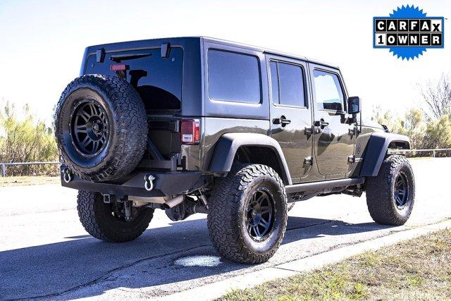 used 2015 Jeep Wrangler Unlimited car, priced at $17,901