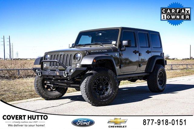 used 2015 Jeep Wrangler Unlimited car, priced at $17,901