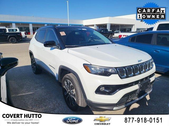 used 2022 Jeep Compass car, priced at $23,415