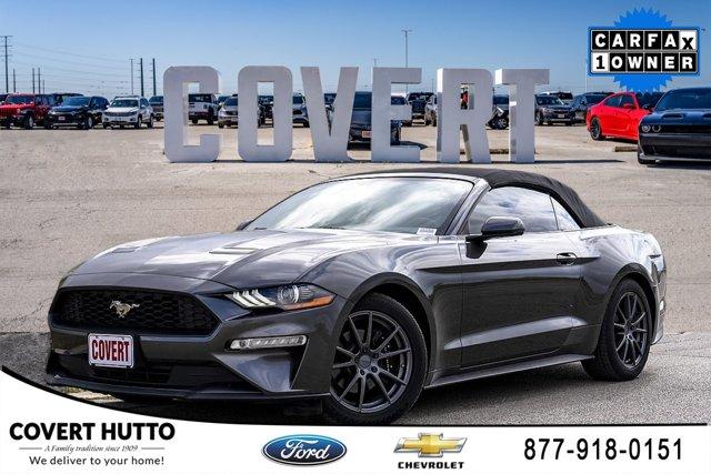 used 2018 Ford Mustang car, priced at $17,321