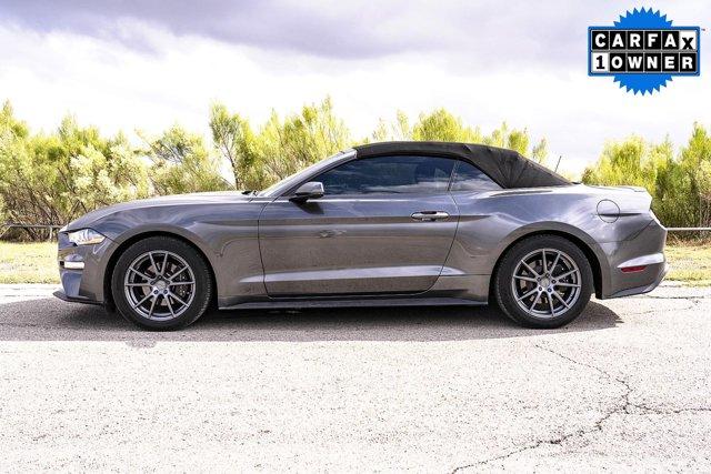 used 2018 Ford Mustang car, priced at $17,321