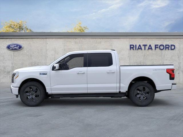 new 2025 Ford F-150 Lightning car, priced at $80,510