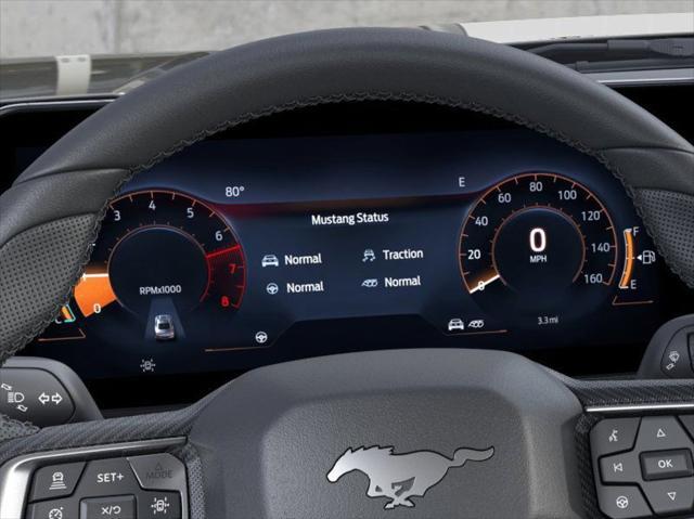 new 2025 Ford Mustang car, priced at $66,110