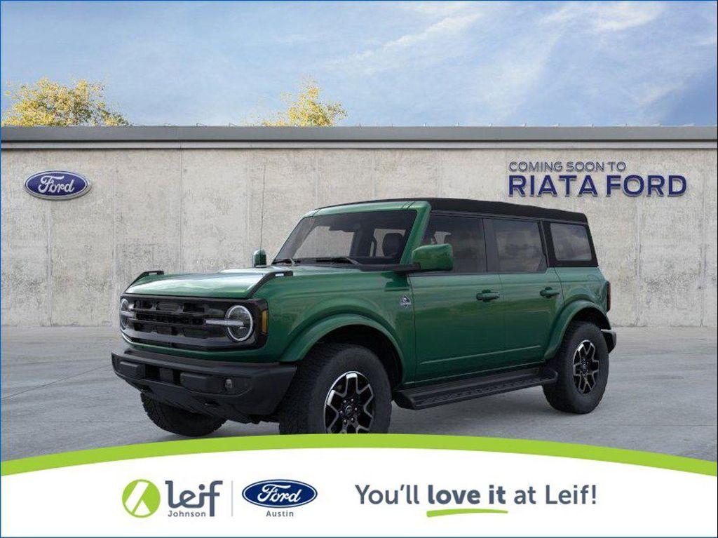 new 2025 Ford Bronco car, priced at $50,330