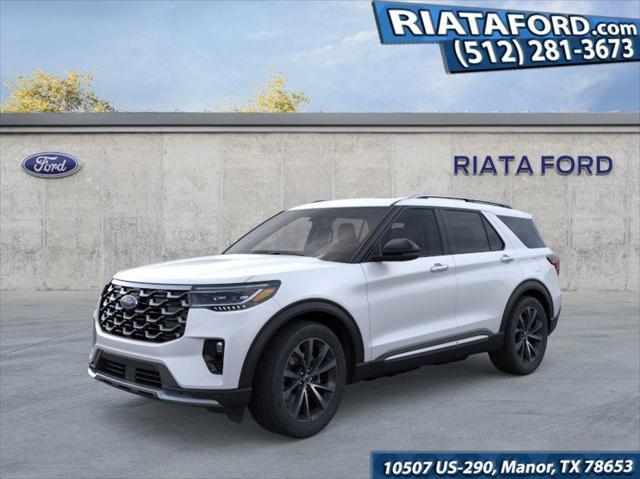 new 2025 Ford Explorer car, priced at $60,710