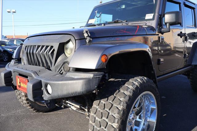 used 2016 Jeep Wrangler Unlimited car, priced at $21,500