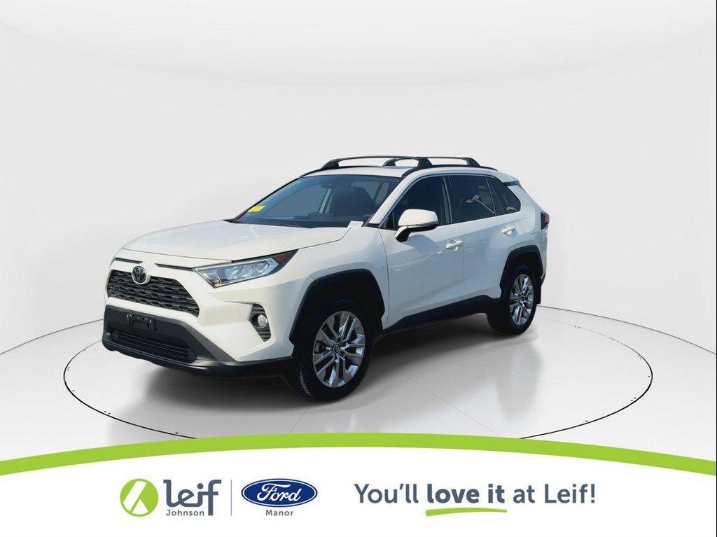 used 2021 Toyota RAV4 car, priced at $25,000