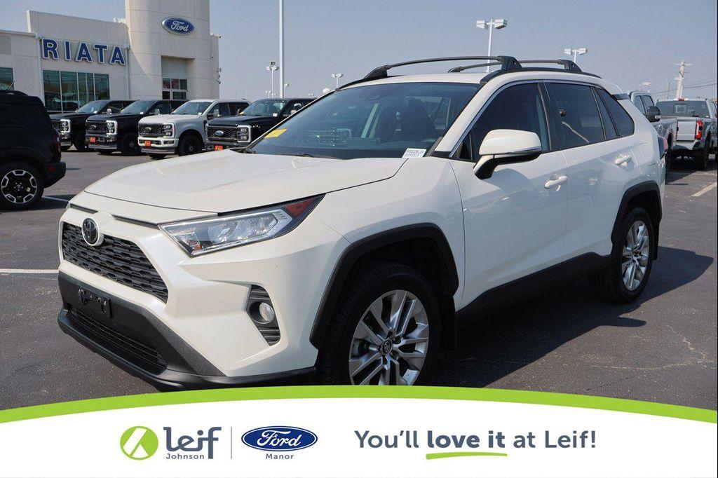 used 2021 Toyota RAV4 car, priced at $25,000