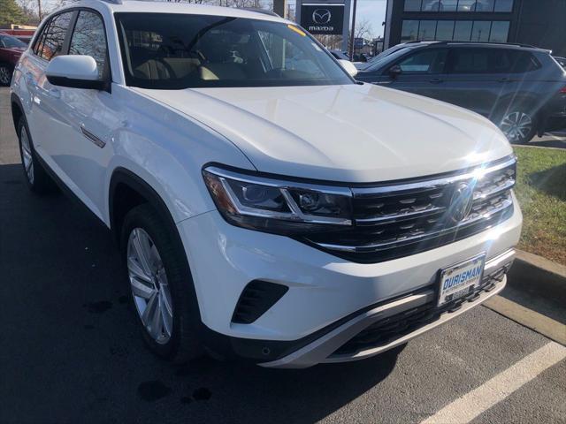 used 2021 Volkswagen Atlas Cross Sport car, priced at $26,500