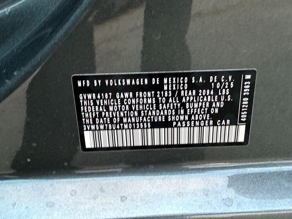 new 2026 Volkswagen Jetta car, priced at $24,971