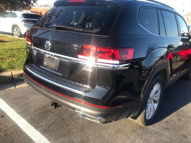 used 2021 Volkswagen Atlas car, priced at $25,850