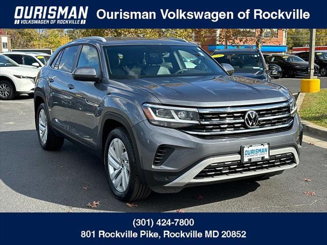 used 2022 Volkswagen Atlas Cross Sport car, priced at $28,589