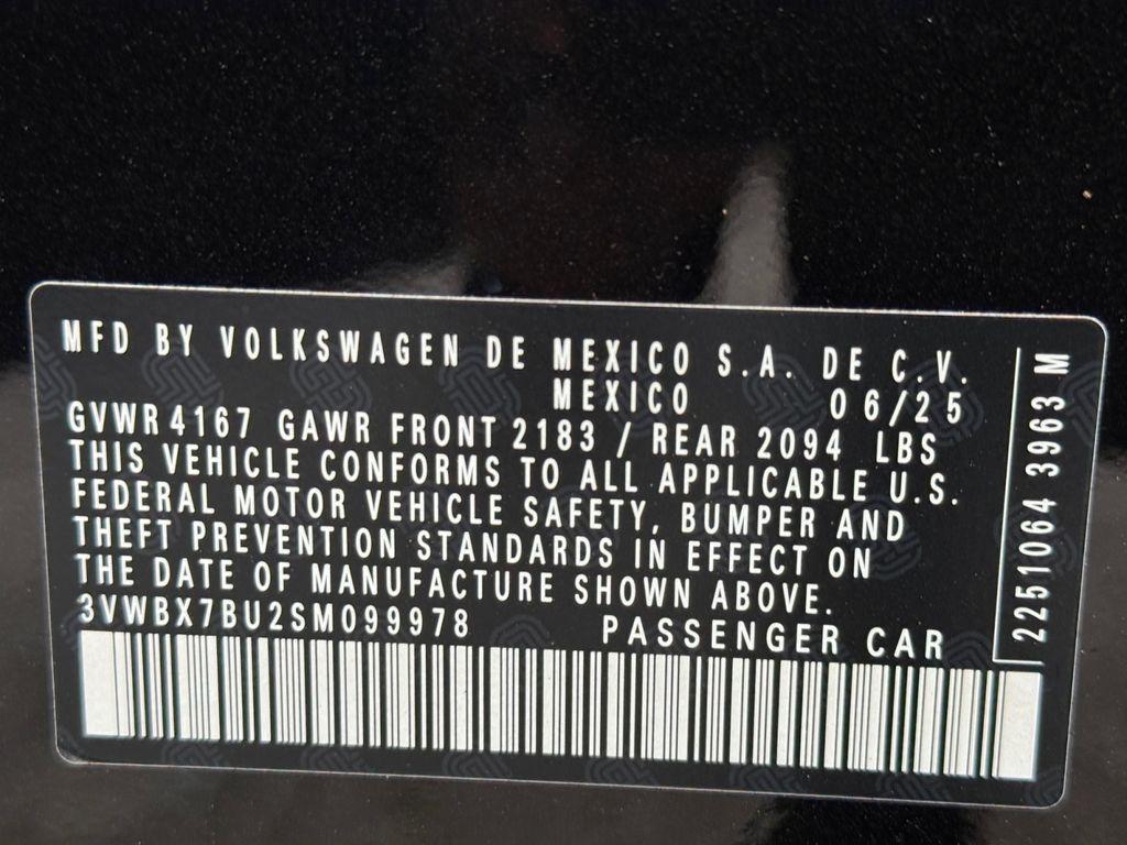 new 2025 Volkswagen Jetta car, priced at $24,608