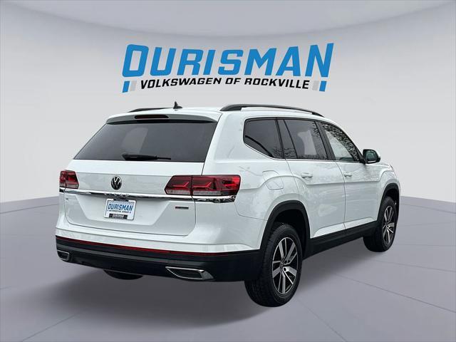 used 2022 Volkswagen Atlas car, priced at $26,200