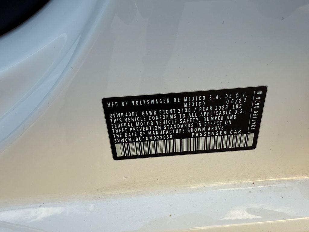 used 2022 Volkswagen Jetta car, priced at $17,000