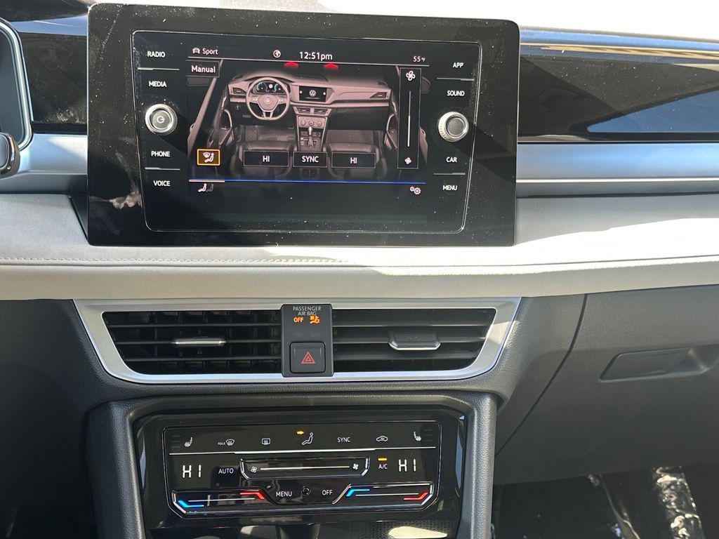 new 2025 Volkswagen Taos car, priced at $26,174