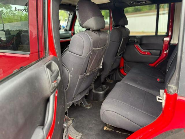 used 2012 Jeep Wrangler Unlimited car, priced at $12,500