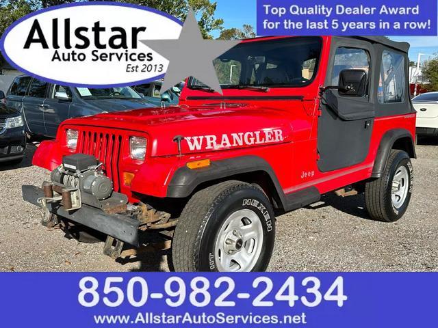 used 1992 Jeep Wrangler car, priced at $6,500