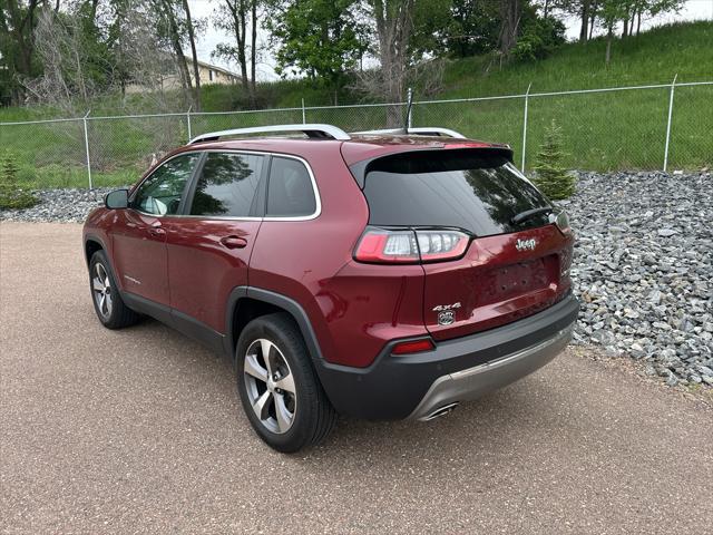 used 2021 Jeep Cherokee car, priced at $25,964