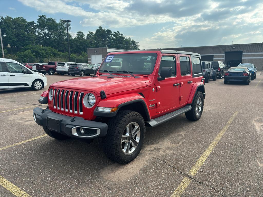 used 2020 Jeep Wrangler Unlimited car, priced at $29,403