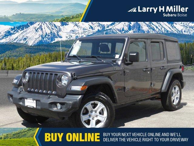 used 2022 Jeep Wrangler Unlimited car, priced at $28,792