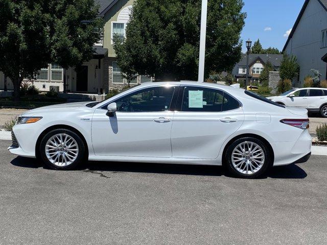 used 2018 Toyota Camry Hybrid car, priced at $24,989
