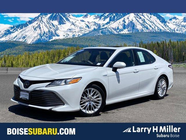 used 2018 Toyota Camry Hybrid car, priced at $24,989