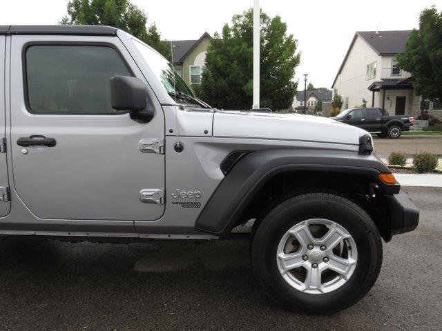 used 2021 Jeep Wrangler Unlimited car, priced at $26,402