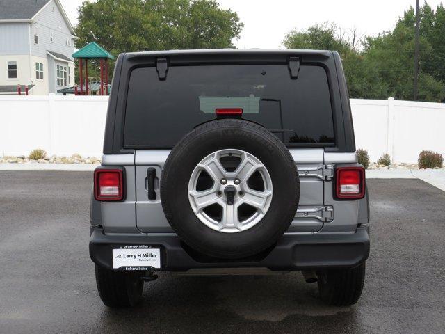 used 2021 Jeep Wrangler Unlimited car, priced at $26,402