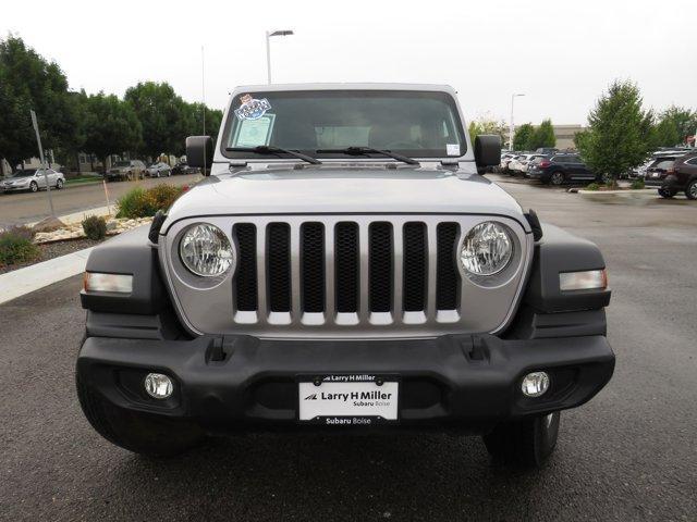 used 2021 Jeep Wrangler Unlimited car, priced at $26,402