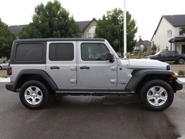 used 2021 Jeep Wrangler Unlimited car, priced at $26,402