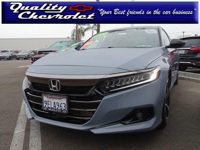 used 2022 Honda Accord car, priced at $24,995