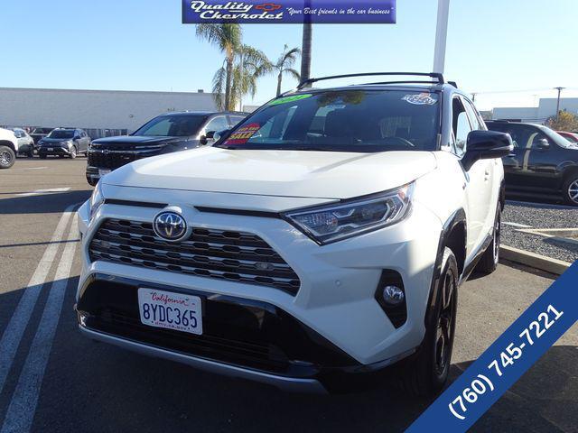 used 2021 Toyota RAV4 Hybrid car, priced at $33,895