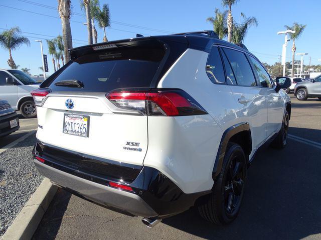 used 2021 Toyota RAV4 Hybrid car, priced at $33,895