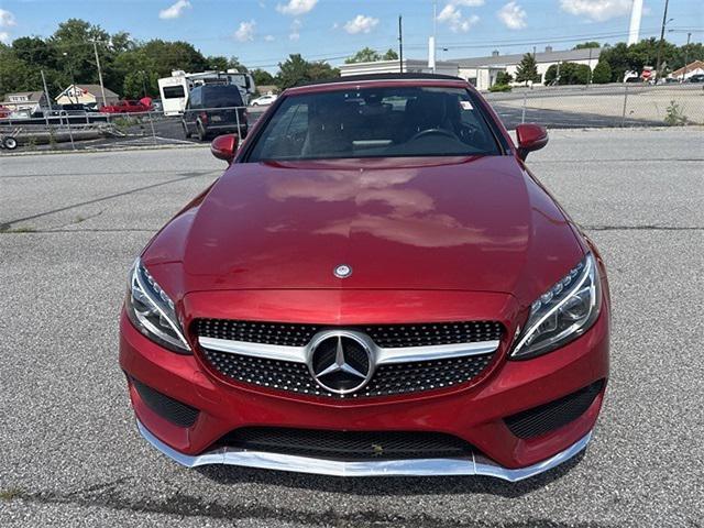 used 2017 Mercedes-Benz C-Class car, priced at $27,995