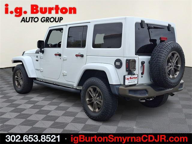 used 2017 Jeep Wrangler Unlimited car, priced at $21,599