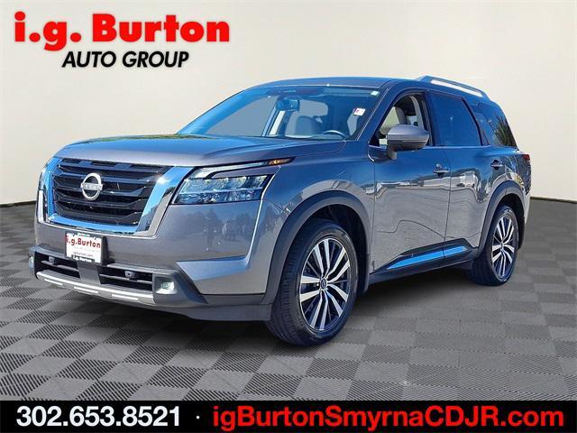 used 2022 Nissan Pathfinder car, priced at $36,599