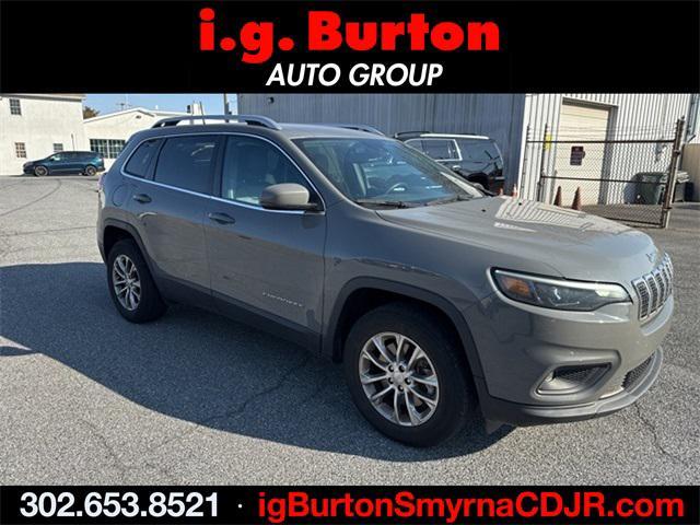 used 2021 Jeep Cherokee car, priced at $24,599