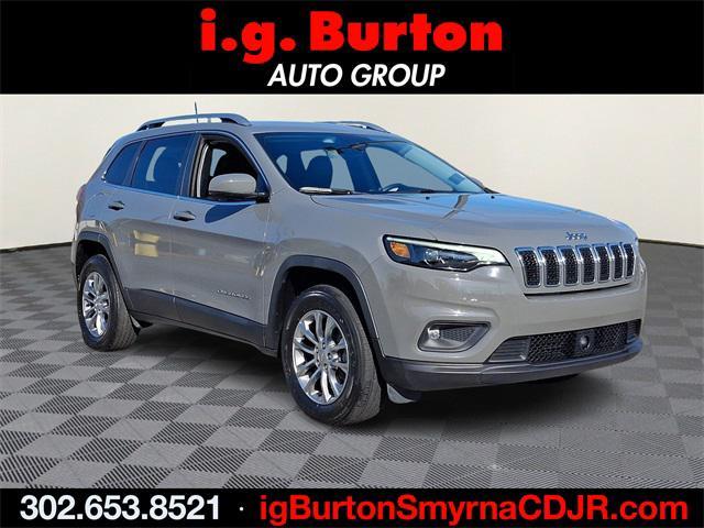 used 2021 Jeep Cherokee car, priced at $24,599