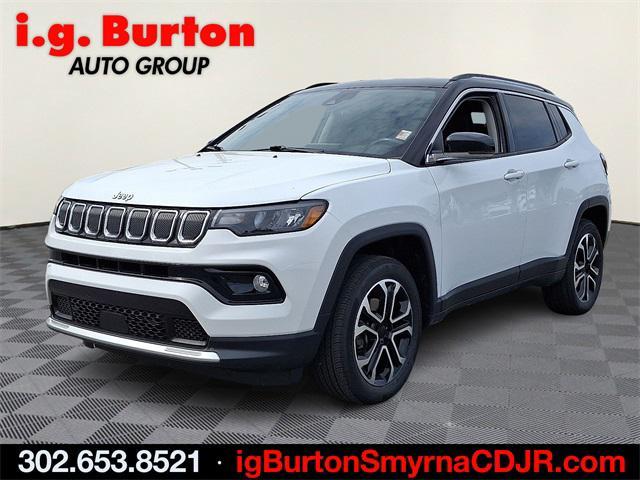 used 2022 Jeep Compass car, priced at $24,599